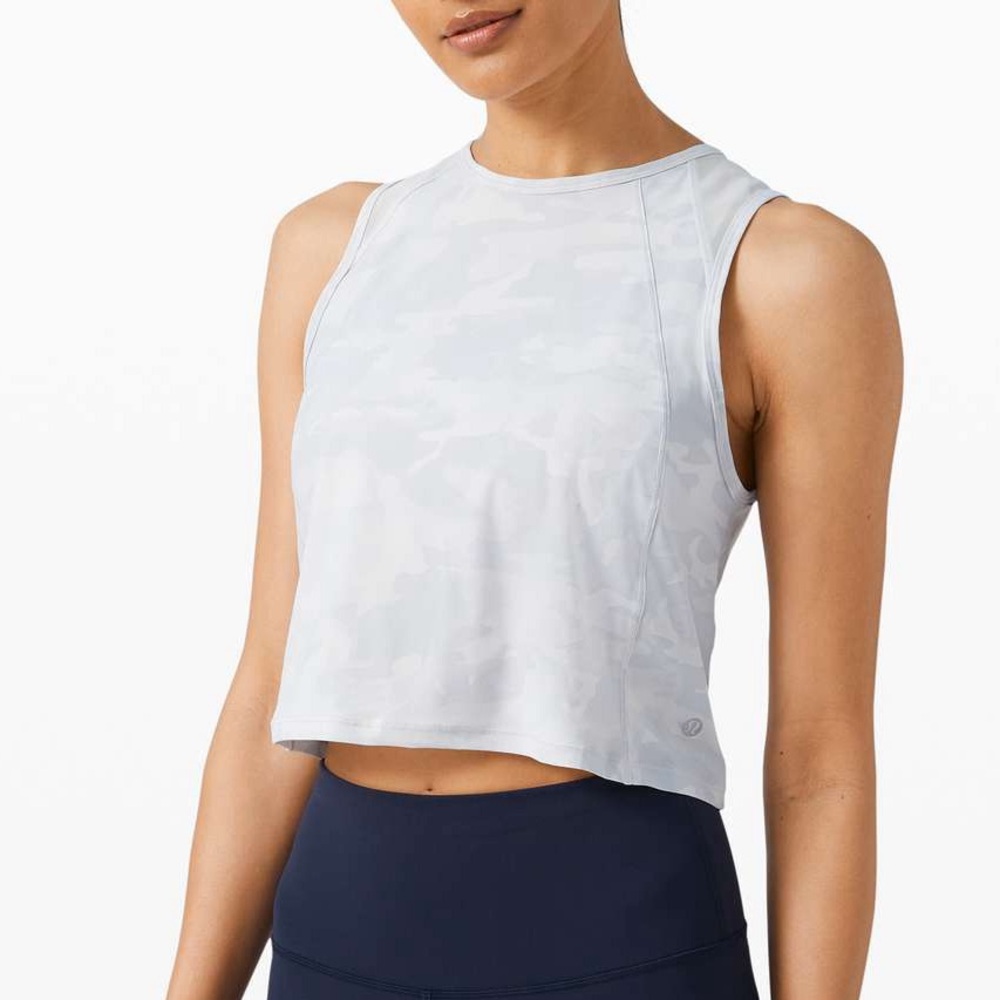 Lululemon sculpt tank cropped